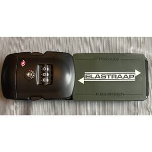 Proud Guy Elastraap TSA Luggage Strap Black And Army Green-Brand NEW